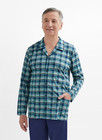 Piżama Martel Antoni 403 dł/r M-2XL męska rozpinana zielony XXL