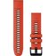 Výměnný pásek pro hodinky GARMIN QuickFit 22 mm Band Red/Graphite