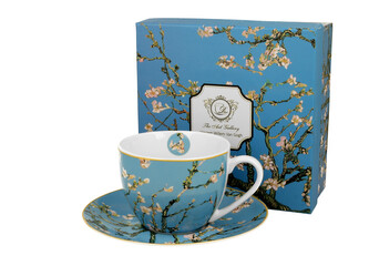Filiżanka ze spodkiem Almond Blossom inspired by Van Gogh