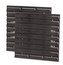 Montážní panel BINEER BOARD 2ks, 386x18x390 mm - barva: černá