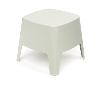 Stolička & odkládací stůl MILANE 485x485x420 - barva: béžová