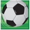 Papírové ubrousky 3D Fotbal 16 ks