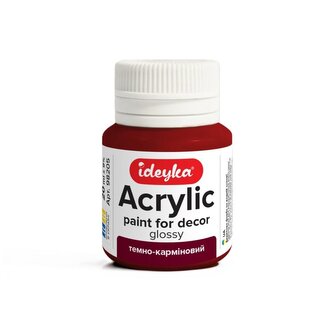 Farba akrylowa Ciemny karmin 20ml