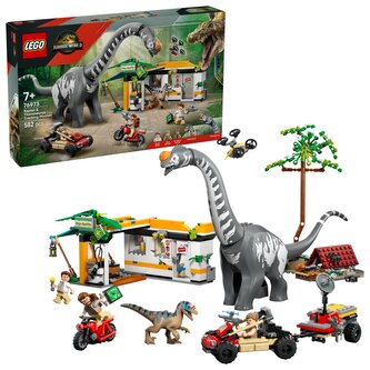 LEGO® Jurassic World 76973 Mise na sledování raptora a titanosaura LEGO® Jurassic World 76973 Mise na sledování raptora a titanosaura
