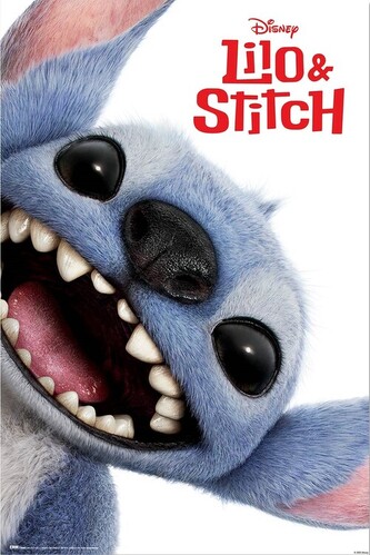 Plakát, Obraz - Lilo & Stitch - Stitch Face, 61 × 91.5 cm