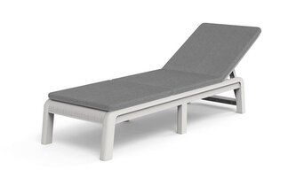 Lehátko Keter Mallorca bílé s polstrem