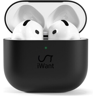 iWant silikonový obal pro Airpods 4/4 (ANC) černá