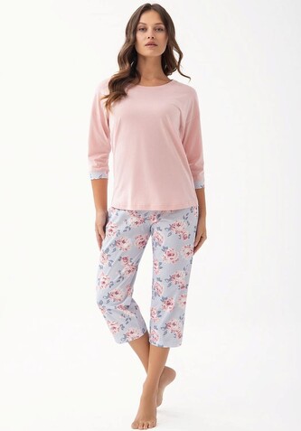 Piżama Luna 343 3/4 M-2XL damska łososiowy XXL