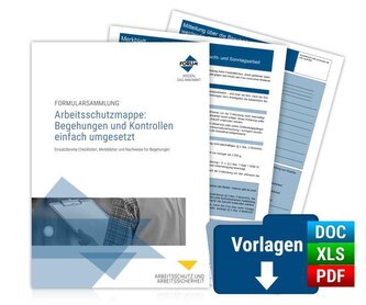 Arbeitsschutzmappe: Begehungen und Kontrollen einfach umgesetzt