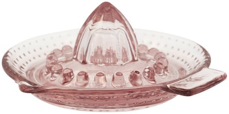 Skleněný lis na citrusy Alice Pale Pink