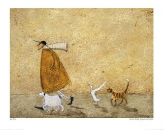Umělecký tisk Sam Toft - Ernest, Doris, Horace And Stripes, 50 × 40 cm