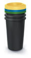 Odpadkový koš COMPACTA R DROP SET - objem: 3x25 l