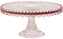 Skleněný etažér na dorty Alice Pale Pink