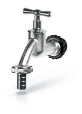 Kohoutek k sudu na dešťovou vodu TAP - barva: stříbrná