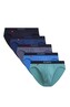 Slipy Atlantic 5SMP-004/25 A'5 S-2XL zielony-granatowy-niebieski L