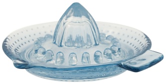 Skleněný lis na citrusy Alice Pale Blue