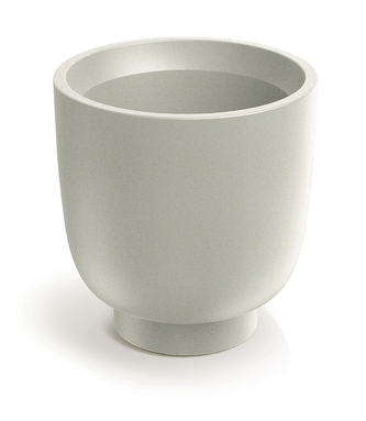Květináč VIVO ROUND MIDL 40 cm - barva: písková