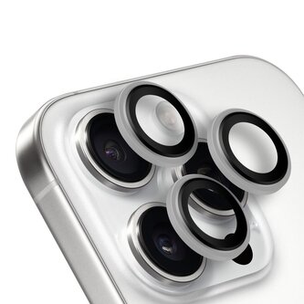 OBAL:ME Ochrana Čoček pro Apple iPhone 15 Pro/15 Pro Max White Titanium OBAL:ME Ochrana Čoček pro Apple iPhone 15 Pro/15 Pro Max White Titanium