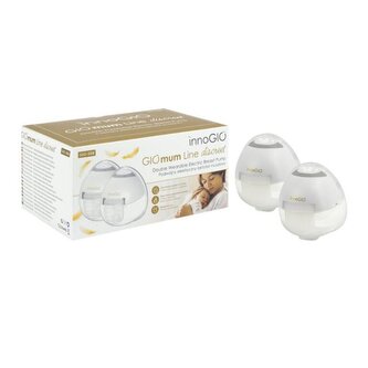 INNOGIO GIO-358 Podwójny muszlowy laktator elektryczny GIOmum Line Discreet Double INNOGIO GIO-358 Podwójny muszlowy laktator elektryczny GIOmum Line Discreet Double