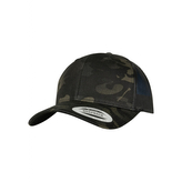 Kšiltovka Flexfit Retro Trucker Multicam - black multicam-černá