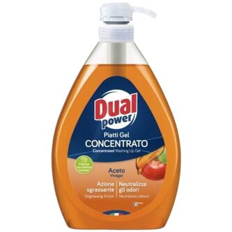 Dual power koncentrovaný gel na nádobí Ocet 1 L