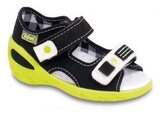 065P067 20 - SUNNY chlapecké sandálky Befado černé 065P067_23