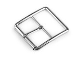 Kovová spona / přezka, průvlek 40 mm - 5 ks - 1 nikl