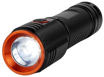 NEDIS LED svítilna/ napájení z baterie/ 3,7 V DC/ 20 W/ 2000 lm/ dosah 180 m/ černá NEDIS LED svítilna/ napájení z baterie/ 3,7 V DC/ 20 W/ 2000 lm/ dosah 180 m/ černá