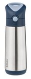 Termoska na pití s brčkem 500 ml - midnight