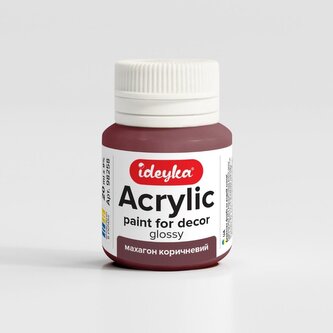 Farba akrylowa Mahoniowy brąz 20ml