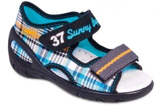 065P040 20 - SUNNY chlapecké sandálky Befado, káro 065P040_22