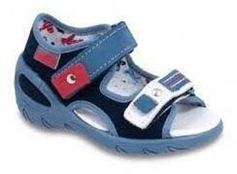 065P073 20 - SUNNY chlapecké sandálky Befado modré 065P073_20