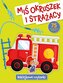 Naklejkowe czytanki. Miś Okruszek i strażacy