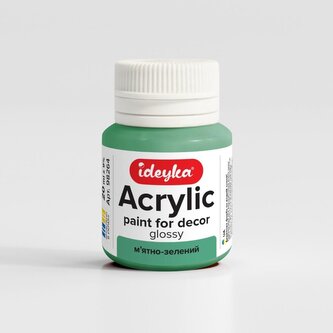 Farba akrylowa Miętowa zieleń 20ml