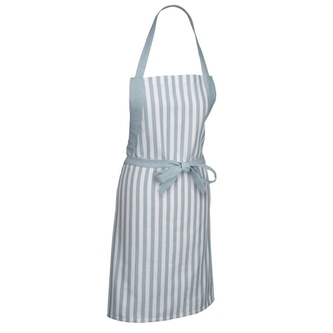 KELA Zástěra Caja 55% bavlna/45% bambus světle modrá 80x67 cm KL-12876