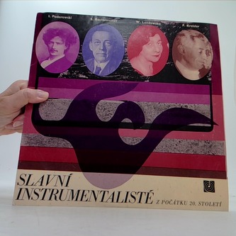 Slavní instrumentalisté z počátku 20. století - LP