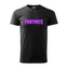 Tričko s potiskem Fortnite Pink: černé 4XL
