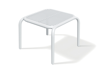 Odkládací stůl BRENE 545x535x415 - barva: bílá