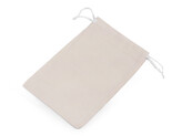 Dárkový pytlík 11x16 cm bavlněný - 1 ks - 1 režná světlá