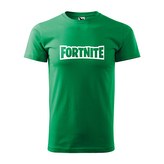 Tričko s potiskem Fortnite: zelené S