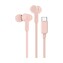 Belkin SOUNDFORM™ USB-C sluchátka s nastavitelným omezovačem hlasitosti růžová