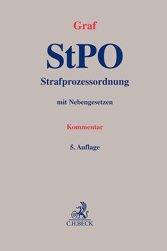Strafprozessordnung. StPO