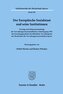 Der Europäische Sozialstaat und seine Institutionen.