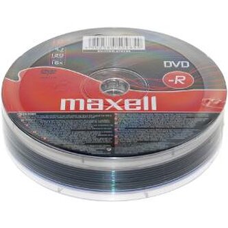 Média MAXELL DVD-R 4,7GB 16x 10SH