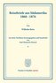 Reisebriefe aus Südamerika 1868-1876.