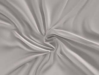 Saténové prostěradlo s gumou 160x200cm světle šedé