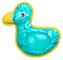 Hr.HUHU TPR plovací hračka, plnící vodou kachnička