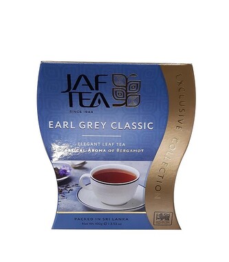JAFTEA Earl Grey Classic Exlusive Collection papír 100g JAFTEA Earl Grey Classic Exlusive Collection papír 100g