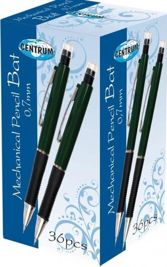 Ołówek mechaniczny z gumką 0,7mm (36szt)