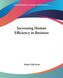 Increasing Human Efficiency in Business